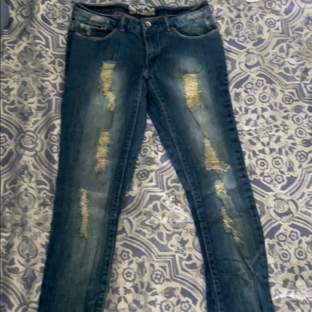 West 49 Distressed Jeans